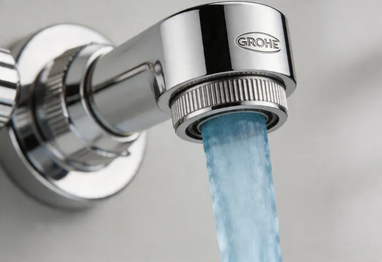 Grohe water-saving technology and sustainability commitment